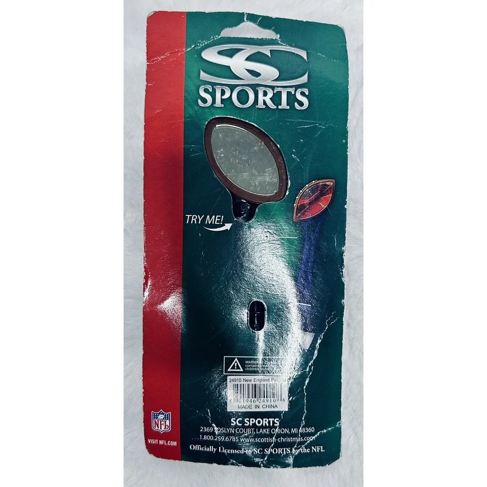 Light-up Mirror‎ Pen New England Patriots NEW SC Sports Light Works.